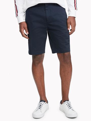 Férfi Tommy Hilfiger Essential 9" Rövidnadrág Fekete | HU 984JPQ